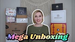 ANOTHER MEGA UNBOXING | Subscription Box Sunday | Vol. 3 November 2022