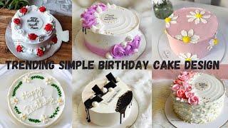 Simple Birthday Cake design | Cake Design for birthday | Beginner Cake Design | Birthday Cake Photo