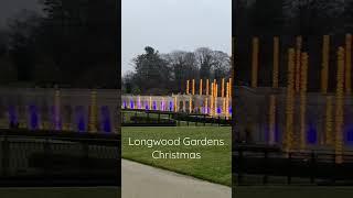 Longwood Gardens Christmas #lightshow #longwoodgardens