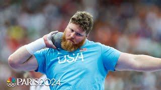 Team USA's Ryan Crouser clinches UNPRECEDENTED third shot put gold medal | Paris Olympics