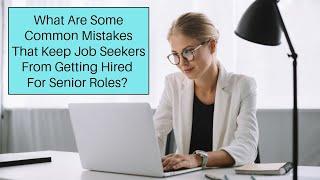 Why Your Executive Job Search Has Stalled