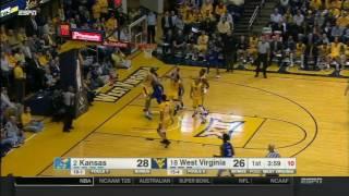 Kansas at West Virginia | 2016-17 Big 12 Men's Basketball Highlights