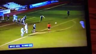 Luke Boyce vs Scotland u18s