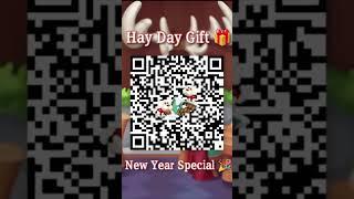 Hay Day Free New Year Gift!  Scan the QR Code #qrcode #hayday #shorts