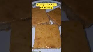 Cassava Cake with creamy custard topping #cassava #cake #shortsfeed #shorts