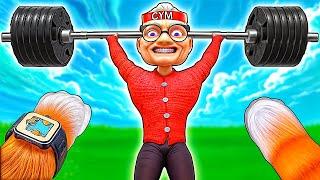 La abuelita va al GIMNASIO (I Am Cat VR)