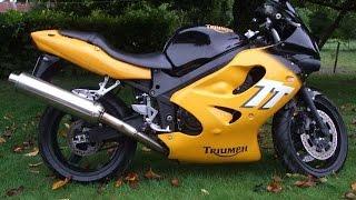 Triumph TT600 exhaust sound compilation