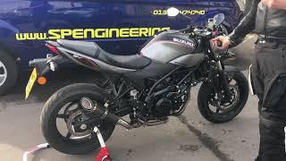 Suzuki SV650X - SP Engineering SC-R Stubby Exhaust