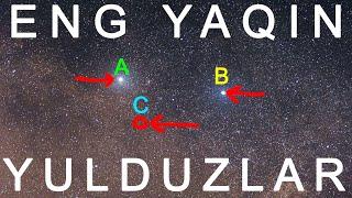 ▶⭐QUYOSH tizimiga eng yaqin yulduzlar