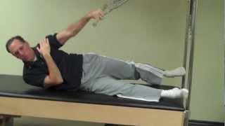 Pilates on the Cadillac with Dr Donald A Ozello DC of Championship Chiropractic