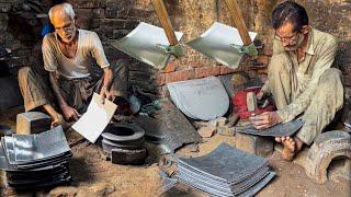 How These Old Men Making High Quality Carbon Steel Italian Style Spade in Local Workshop