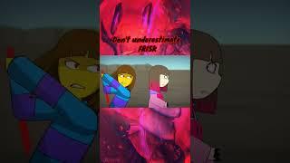 Glitchtale epic moment (Part 1) #glitchtale #frisk #edit #viral