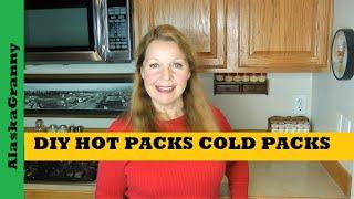 DIY Hot Pack Cold Pack Compresses - Rice Pack DIY Hot Hands  How To Make First Aid Supplies