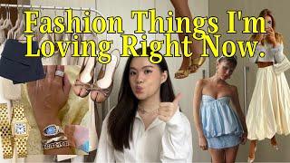 FASHION THINGS I'M LOVING RIGHT NOW (minimal summer wardrobe) | Alyssa Lyanne