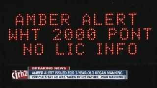 AMBER ALERT: 3-year-old Kegan Manning taken by father in Cherokee County