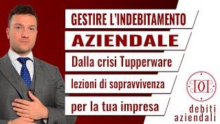 Gestire l'indebitamento aziendale: Dalla crisi di Tupperware lezioni di sopravvivenza per le PMI