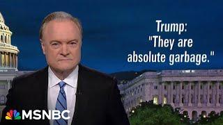 Lawrence: Using the language of Hitler, Trump calls Americans 'garbage' all the time