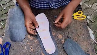 How to make Shoes for beginners (making Hermes slide)