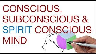 Conscious, subconscious & spirit conscious mind, also super consciousness by Hans Wilhelm