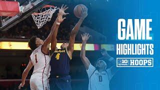 Michigan at USC | Highlights | Big Ten Men's Basketball | 01/04/2025