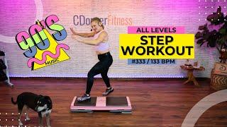 90's Dance Step Aerobics Workout Video// Step #333 Basic to Advanced - 40 min