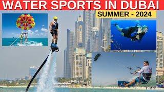 Water Sports to enjoy this summer in Dubai - UAE | 2024 | Khaleej Journal | #latestnews #dubaibeach