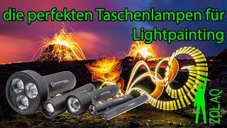 diese Taschenlampen brauchst du für Lightpainting/ Lichtmalerei