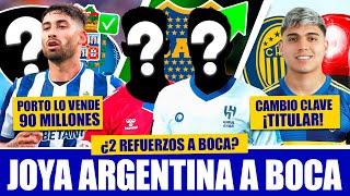 ¡BOMBA! LLEGAN 2 REFUERZOS SORPRESA A BOCA!? ► Oferta TRUEQUE de BOCA x un TAPADO ► Zeballos TITULAR