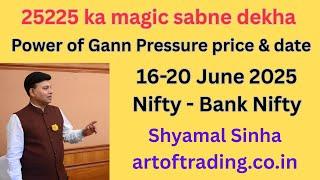 WD GANN -Next move of Nifty? #stockmarket 16-20 JUNE  #nifty#bankniftty#artoftrading#shyamalsinha