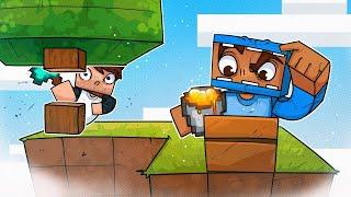 Two Dummies Try Skyblock! - Minecraft!