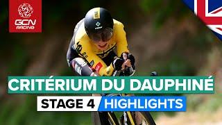 First Test For The GC Contenders! | Critérium Du Dauphiné 2023 Highlights - Stage 4