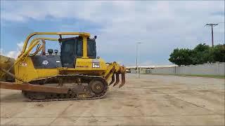 Sold! 2007 Komatsu D65EX-15 Crawler Dozer Ripper A/C Cab 136'' bidadoo.com