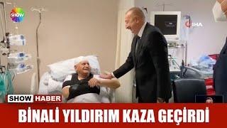 Binali Yıldırım kaza geçirdi