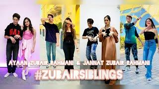 Ayaan Zubair and Jannat Zubair on Instagram Reels  #Siblingsgoals