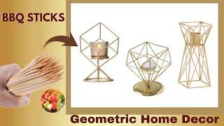 BEAUTIFUL HOME DECOR IDEAS | DIY RECYCLED CRAFT IDEAS USING BAMBOO STICKS