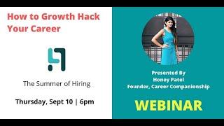 How to Growth Hack Your Career