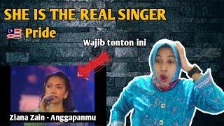 ZIANA ZAIN - ANGGAPANMU | Unplugged Concert (Reaction)