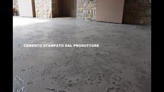 Pavimenti per Esterni in Cemento Stampato