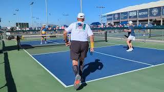 Gold Medal Match: Mixed 4.0 75+ at Nationals 2024 Pickleball