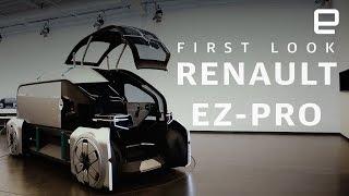 First look at EZ-PRO, Renault’s autonomous delivery EV