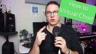 How to make a virtual choir ... in 5 time consuming steps
