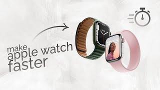 How to Make Apple Watch Faster (tutorial)