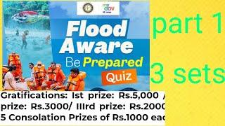 Flood aware be prepared quiz | big cash prize for winners | new quiz on my gov | part 1 | 3 sets