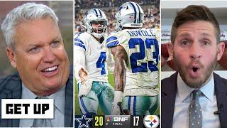 GET UP | "You are WRONG on Cowboys" - Rex Ryan roasts Dan O. after Dak Prescott beats Steelers 20-17