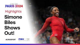 Simone Biles EXTRAORDINARY Vault performance  | Women's Vault Final #Paris2024 #Olympics