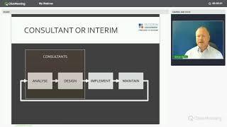 What is an interim manager?