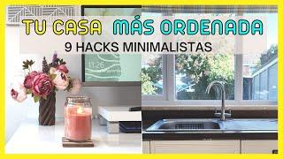 Hacks de Orden Minimalista | 9 Hábitos Para Tener Una Casa Ordenada y Limpia