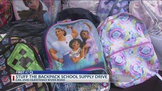 Stuff the Backpack school supply drive