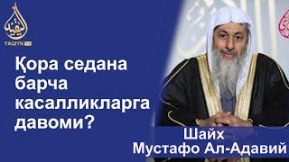 "Қора седана барча касалликларга давоми?" Шайх Мустафо Ал-Адавий