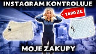 INSTAGRAM KONTROLUJE MOJE ZAKUPY W SKLEPIE JEŹDZIECKIM ️ | Tu Misia x GNL 🩷